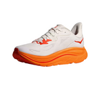 HOKA CLIFTON 10 - נעלי ספורט גברים הוקה קליפטון 10 בצבע פרוסט/כתום תפוז