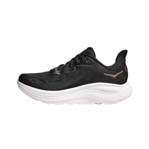 HOKA CLIFTON 10 - נעלי ספורט נשים הוקה קליפטון 10 בצבע שחור/רוז זהב