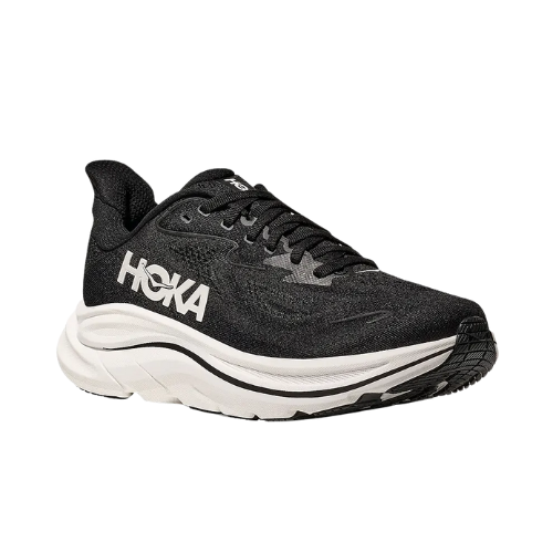 HOKA CLIFTON 10 - נעלי ספורט נשים הוקה קליפטון 10 בצבע שחור/לבן