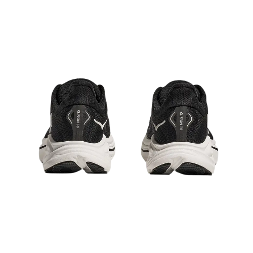 HOKA CLIFTON WIDE 10 - נעלי ספורט נשים הוקה קליפטון 10 רחבות בצבע שחור/לבן