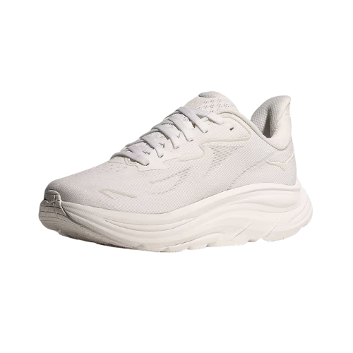 HOKA CLIFTON WIDE 10 - נעלי ספורט נשים הוקה קליפטון 10 רחבות בצבע לבן/לבן תמונה משנית