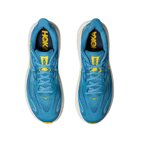 HOKA CLIFTON WIDE 10 - נעלי ספורט גברים הוקה קליפטון 10 רחבות כחול אלפיני/לילה