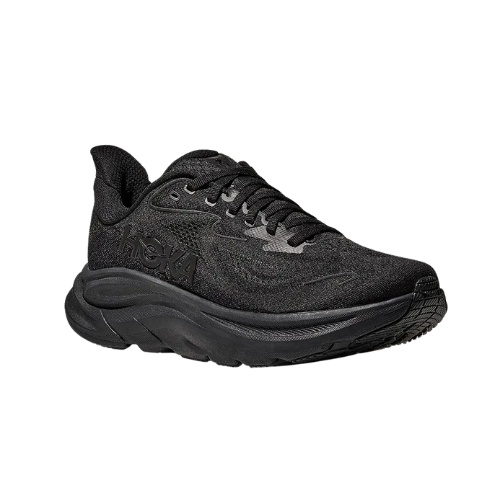 HOKA CLIFTON WIDE 10 - נעלי ספורט גברים הוקה קליפטון 10 רחבות בצבע שחור/שחור