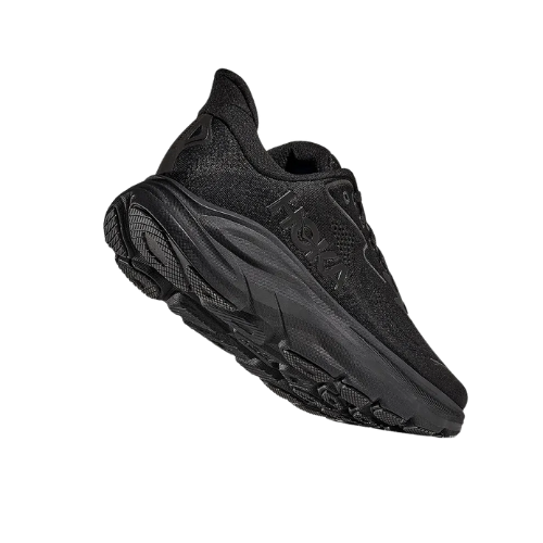 HOKA CLIFTON WIDE 10 - נעלי ספורט גברים הוקה קליפטון 10 רחבות בצבע שחור/שחור