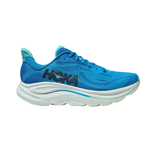 HOKA CLIFTON WIDE 10 - נעלי ספורט גברים הוקה קליפטון 10 רחבות בצבע כחול/כחול שמיים