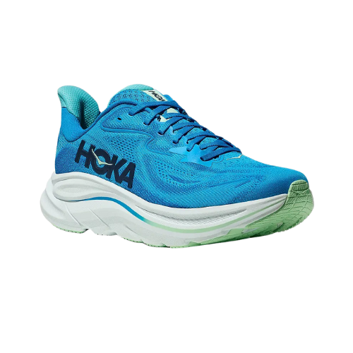 HOKA CLIFTON WIDE 10 - נעלי ספורט גברים הוקה קליפטון 10 רחבות בצבע כחול/כחול שמיים