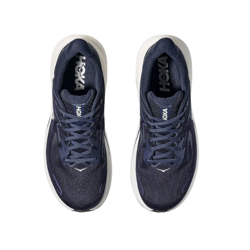 HOKA CLIFTON WIDE 10 - נעלי ספורט גברים הוקה קליפטון 10 רחבות בצבע נייבי/לבן