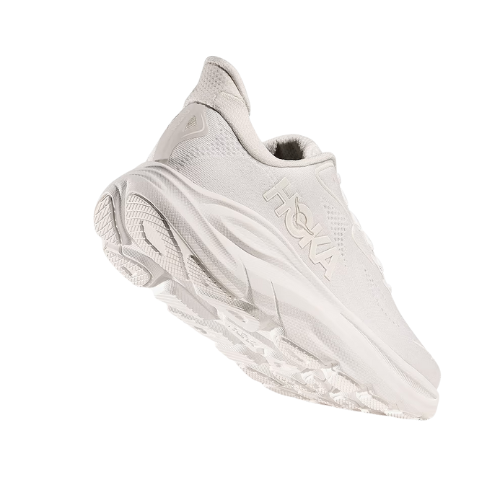 HOKA CLIFTON WIDE 10 - נעלי ספורט גברים הוקה קליפטון 10 רחבות בצבע לבן/לבן