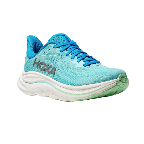 HOKA CLIFTON WIDE 10 - נעלי ספורט נשים הוקה קליפטון 10 רחבות בצבע כחול סקי/כחול סיאלו תמונה ראשית