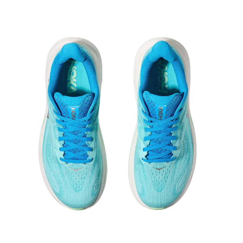 HOKA CLIFTON WIDE 10 - נעלי ספורט נשים הוקה קליפטון 10 רחבות בצבע כחול סקי/כחול סיאלו