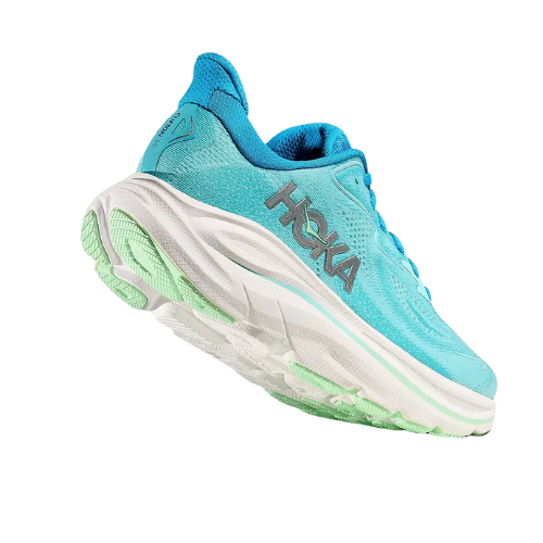 HOKA CLIFTON WIDE 10 - נעלי ספורט נשים הוקה קליפטון 10 רחבות בצבע כחול סקי/כחול סיאלו תמונה משנית