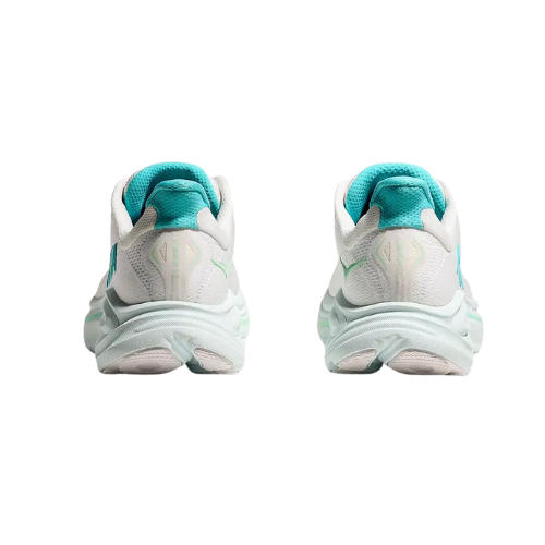 HOKA CLIFTON WIDE 10 - נעלי ספורט נשים הוקה קליפטון 10 רחבות בצבע לבן/כחול סיאלו