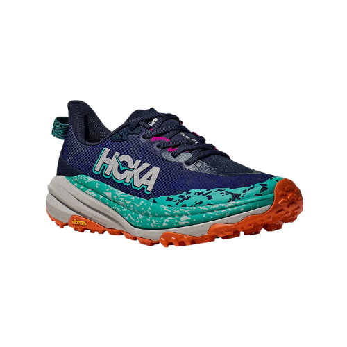 HOKA SPEEDGOAT 6 WIDE - נעלי ספורט נשים ספידגוט 6 רחבות בצבע כחול תמונה ראשית