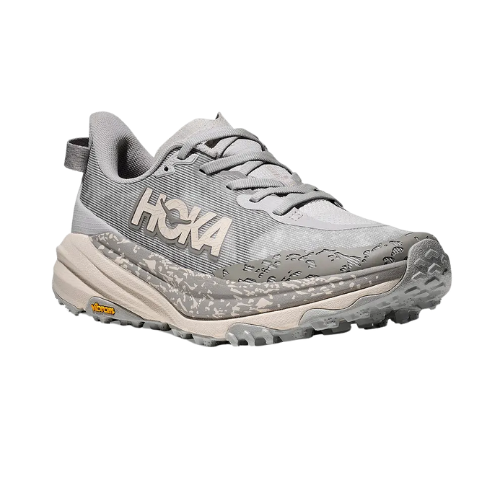 HOKA SPEEDGOAT 6 - נעלי ספורט לנשים ספידגוט 6 בצבע אפור/אלבסטר