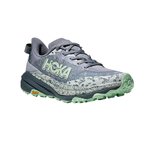HOKA SPEEDGOAT 6 - נעלי ספורט לנשים ספידגוט 6 בצבע מון לייט/כחול ענן