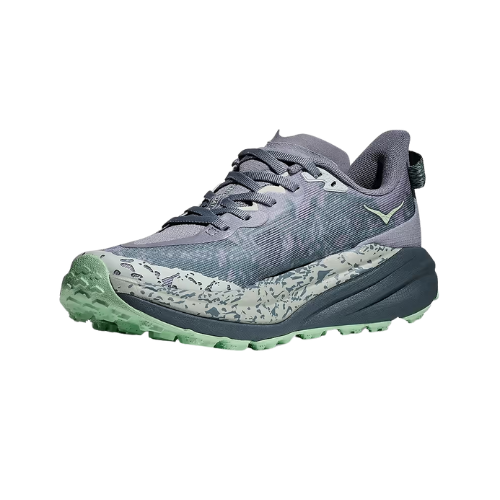 HOKA SPEEDGOAT 6 - נעלי ספורט לנשים ספידגוט 6 בצבע מון לייט/כחול ענן תמונה משנית