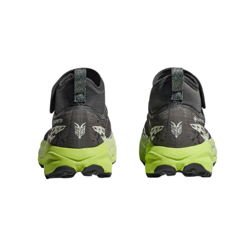 HOKA SPEEDGOAT 6 MID GTX - נעלי הוקה ספידגוט 6 מיד לגברים בצבע אפור אורביט/ירקרק