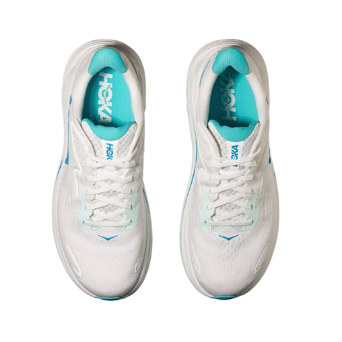 HOKA CLIFTON 10 - נעלי ספורט נשים הוקה קליפטון 10 בצבע לבן/כחול סיאלו