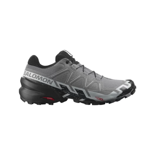 נעלי ריצת שטח גברים Speedcross 6 Wide SALOMON בצבע אפור