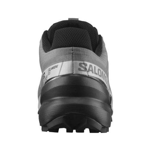 נעלי ריצת שטח גברים Speedcross 6 Wide SALOMON בצבע אפור