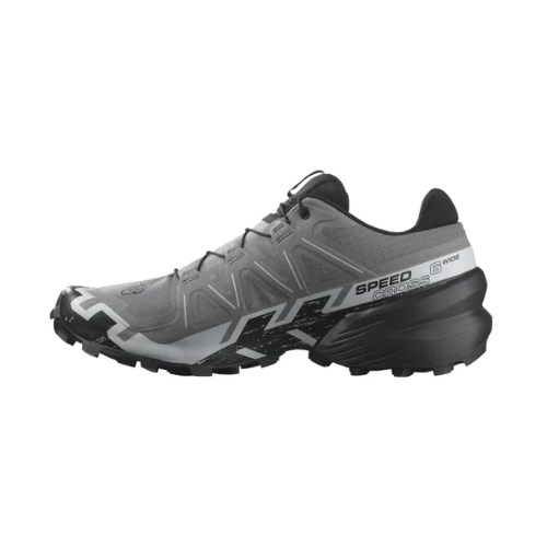 נעלי ריצת שטח גברים Speedcross 6 Wide SALOMON בצבע אפור