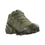 נעלי ריצת שטח גברים Speedcross 6 Wide SALOMON בצבע ירוק זית