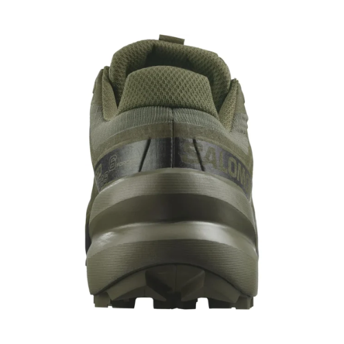 נעלי ריצת שטח גברים Speedcross 6 Wide SALOMON בצבע ירוק זית