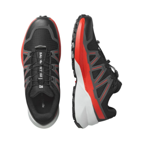 נעלי גברים Speedcross Peak SALOMON בצבע שחור אדום