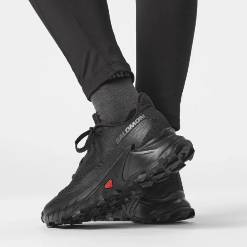 נעלי ריצה לגברים דגם Alphacross 5 SALOMON בצבע שחור