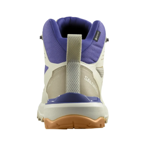 נעלי ריצה לגברים דגם X Ultra 360 Edge Mid Gtx SALOMON בצבע חול וסגול