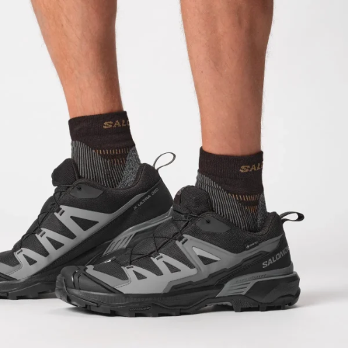 נעלי טיולים לגברים דגם X Ultra 360 Gtx SALOMON בצבע שחור אפור