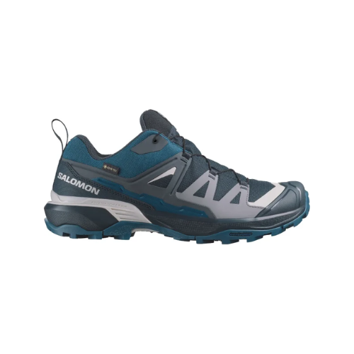 נעלי טיולים אטומות למים לגברים דגם X ULTRA 360 GORE-TEX SALOMON בצבע כחול אפור תמונה ראשית