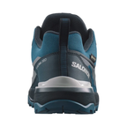 נעלי טיולים אטומות למים לגברים דגם X ULTRA 360 GORE-TEX SALOMON בצבע כחול אפור