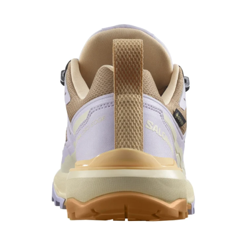 נעלי טיולים אטומות למים לנשים דגם X ULTRA 360 EDGE GORE-TEX SALOMON בצבע חום סגול בהיר