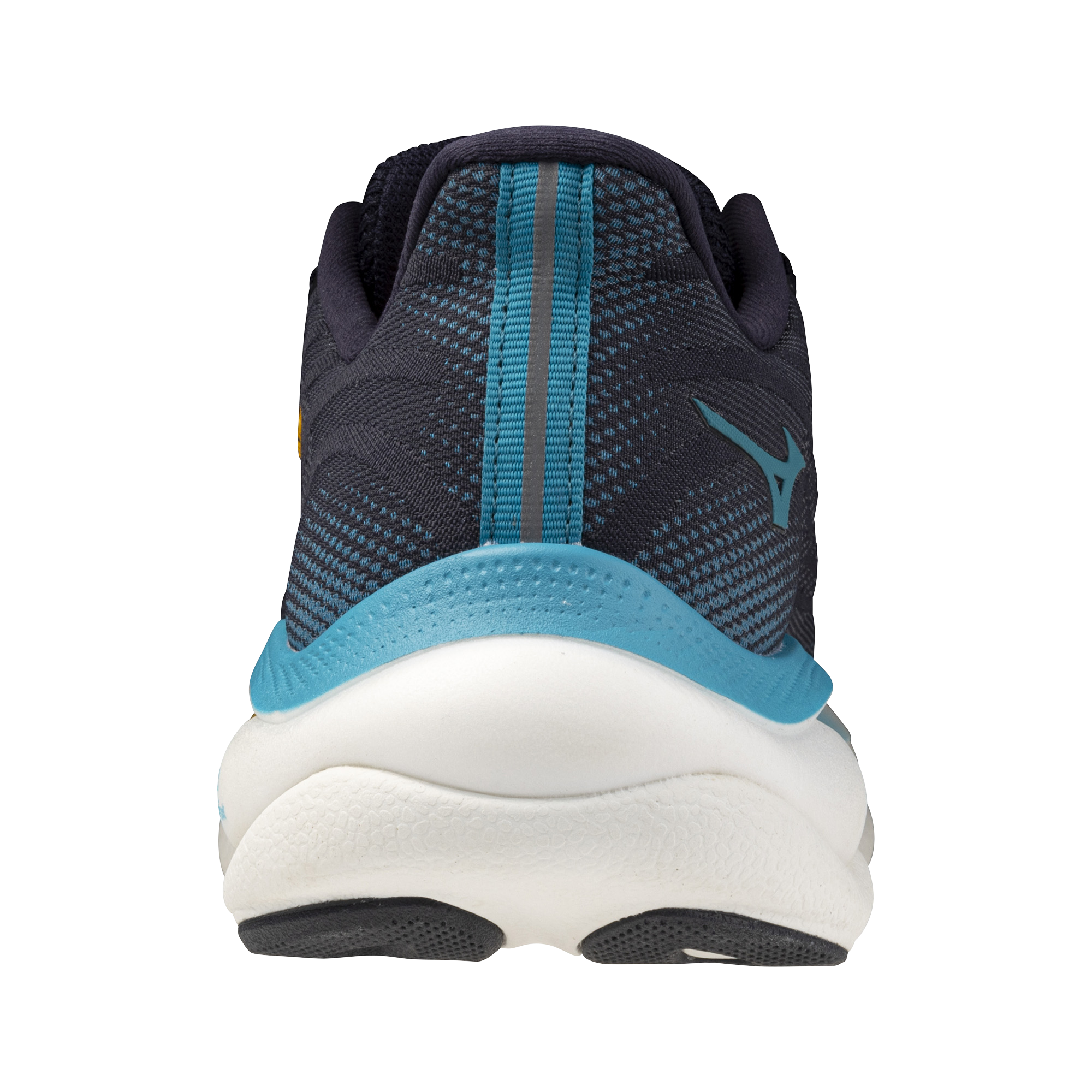 נעלי ריצה לגברים דגם WAVE SKY 9 Mizuno בצבע שחור צהוב