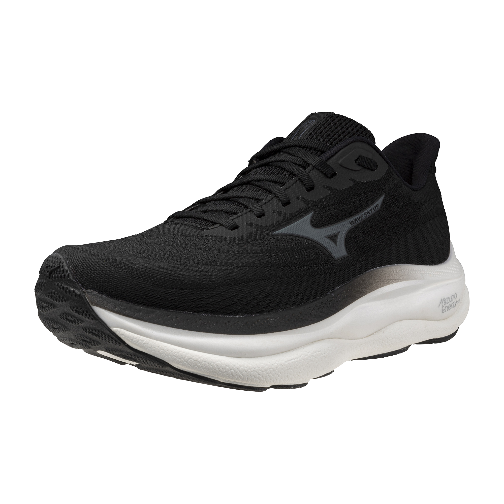נעלי ריצה לגברים דגם WAVE SKY 9 Mizuno בצבע שחור