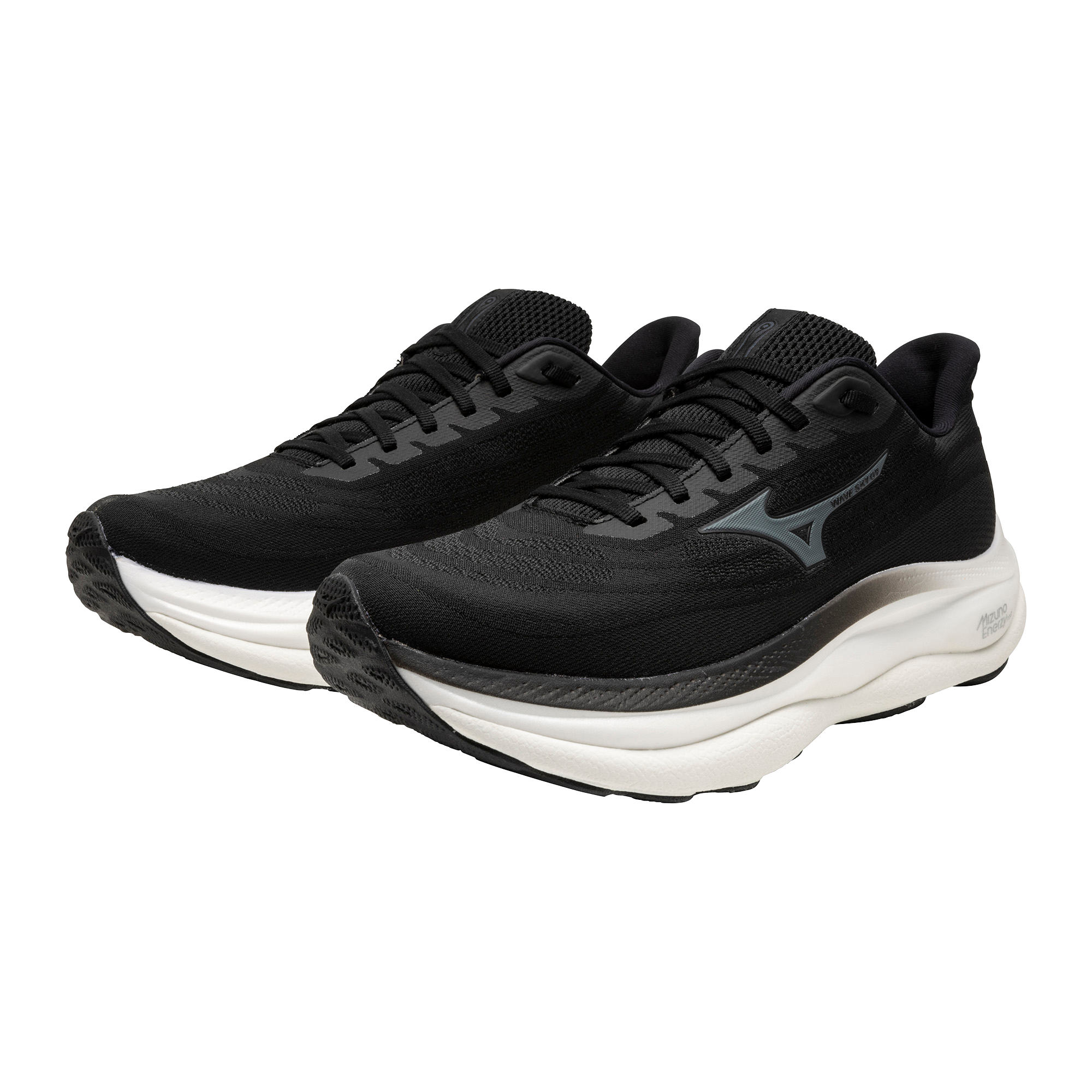 נעלי ריצה לגברים דגם WAVE SKY 9 Mizuno בצבע שחור