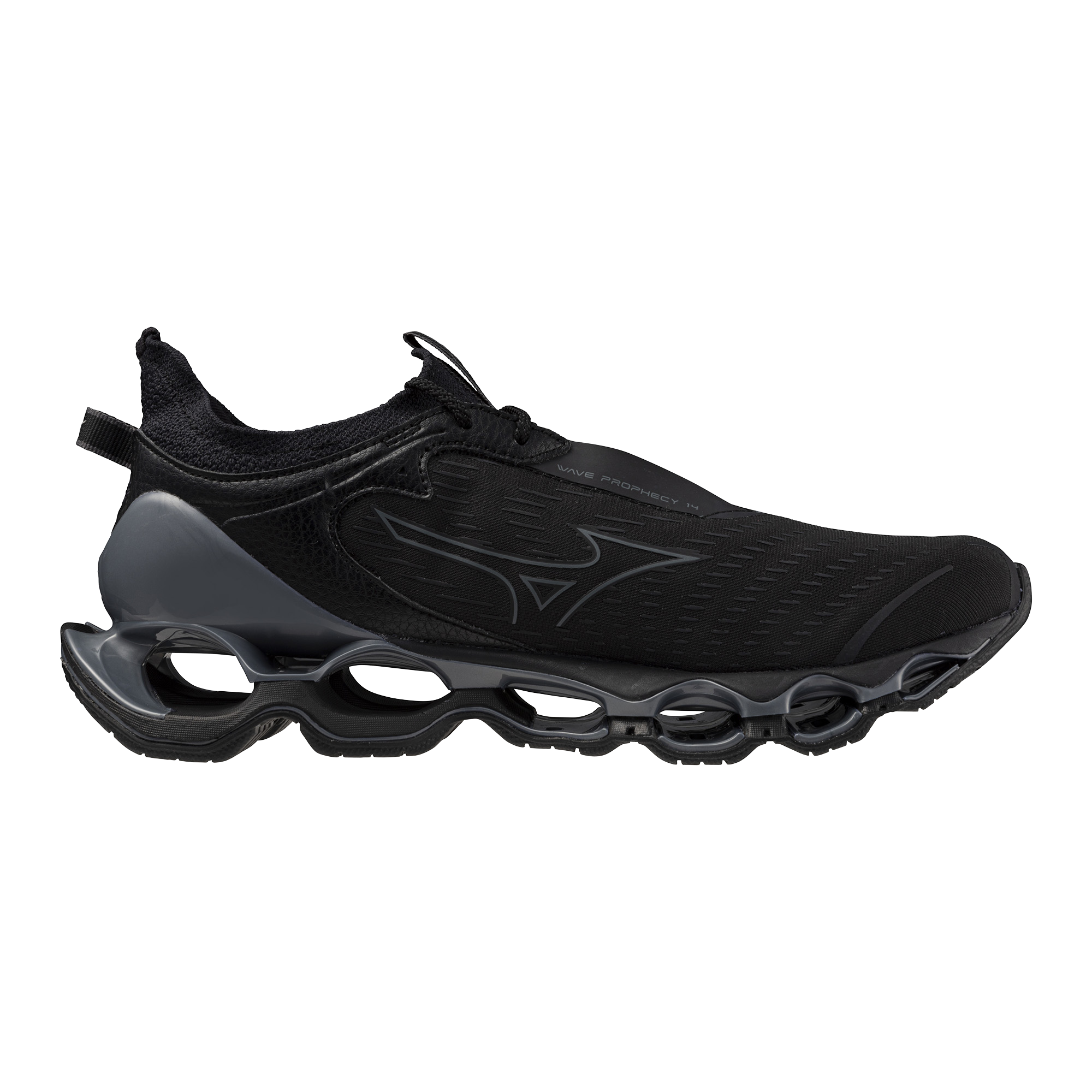 נעלי ריצה יוניסקס דגם MIZUNO WAVE PROPHECY 14 בצבע שחור