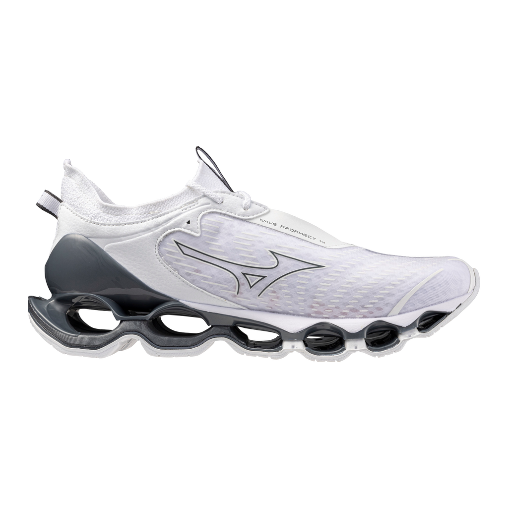 נעלי ריצה יוניסקס דגם MIZUNO WAVE PROPHECY 14 בצבע לבן