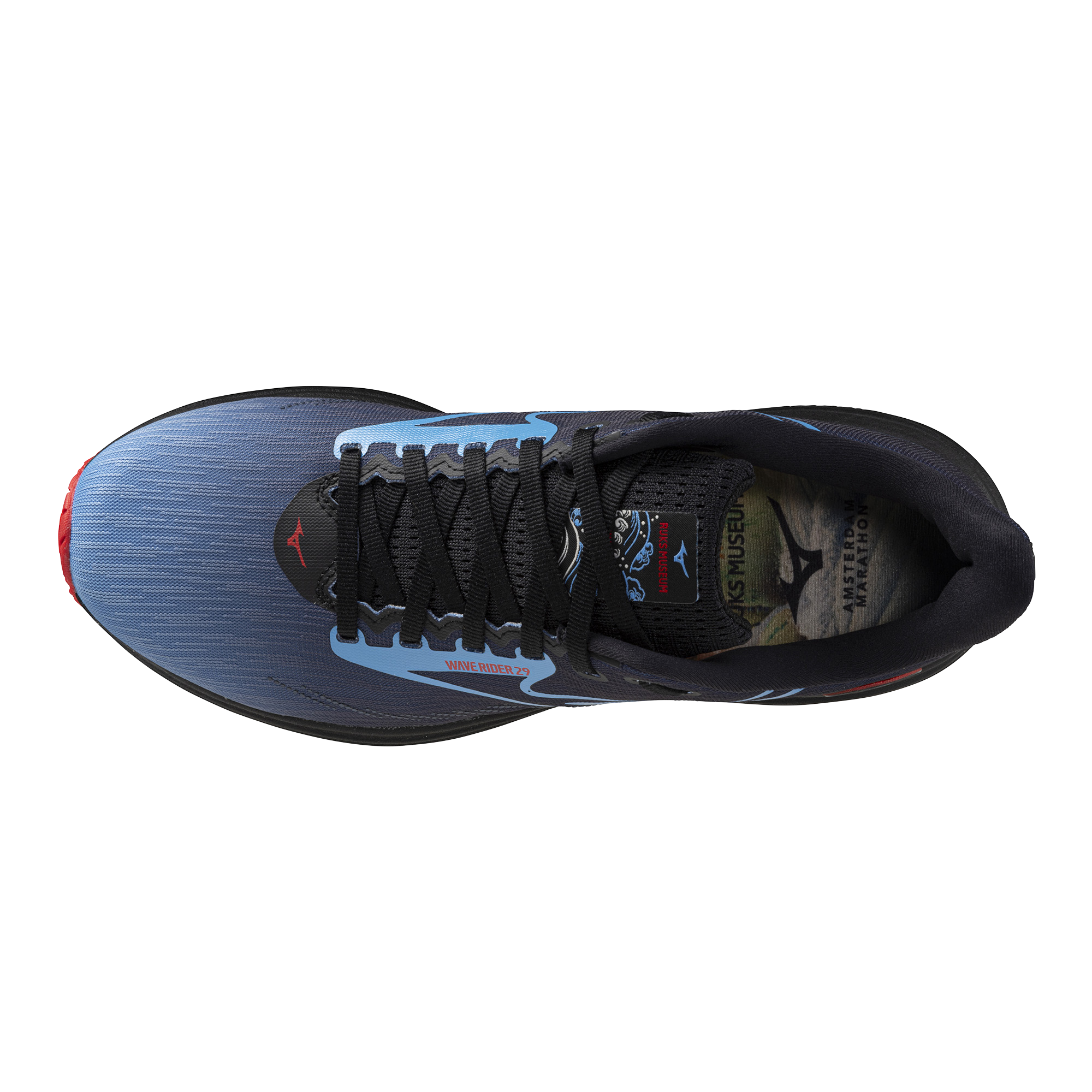נעלי ריצה יוניסקס דגם MIZUNO WAVE RIDER 29 AMSTERDAM