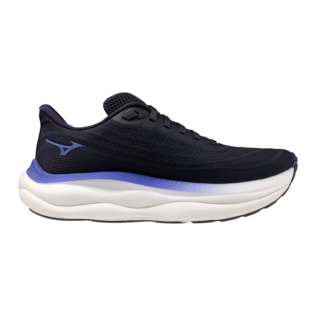 נעלי ריצה נשים דגם WAVE SKY 9 Mizuno צבע שחור ורוד