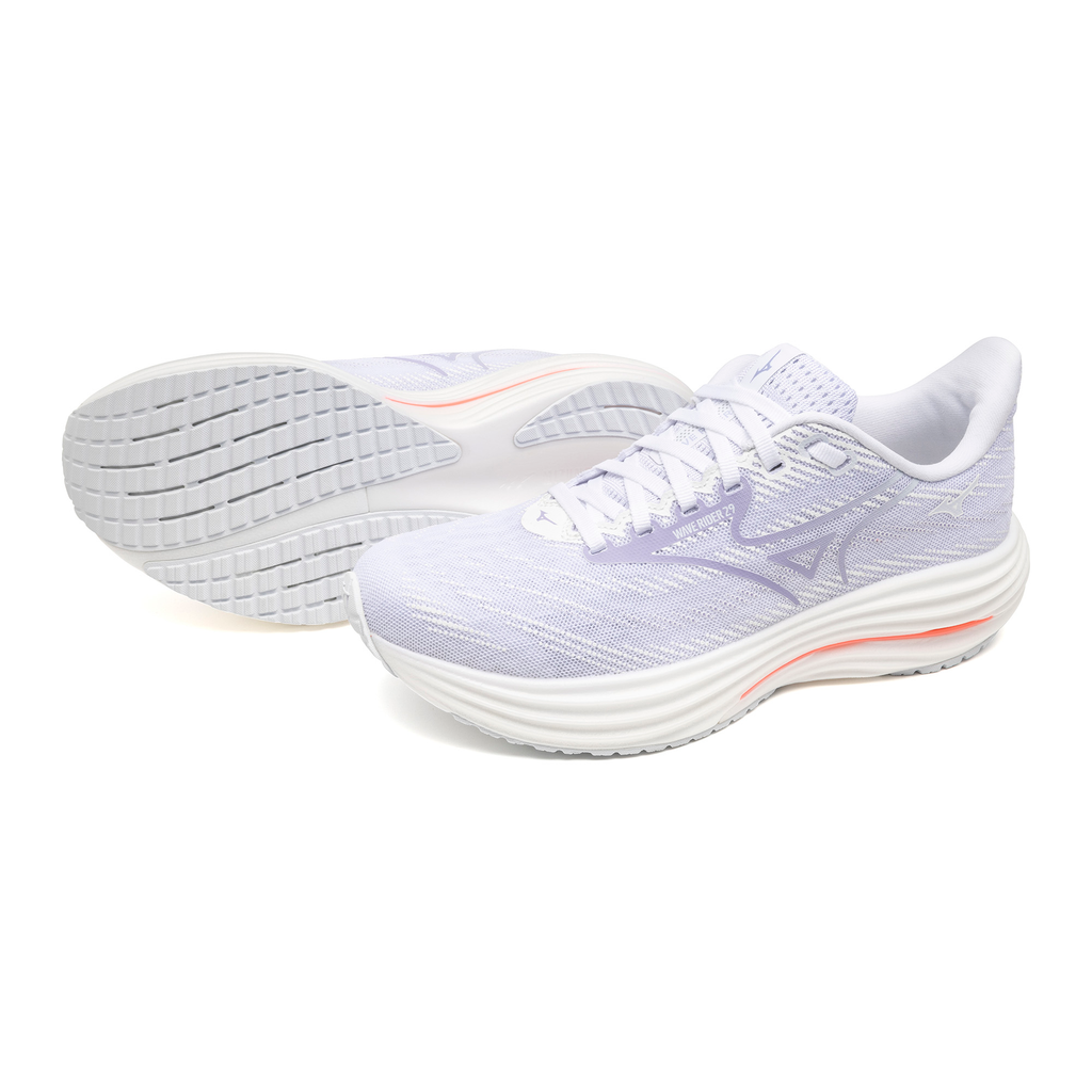 נעלי ריצה נשים דגם WAVE RIDER 29 Mizuno בצבע לבן