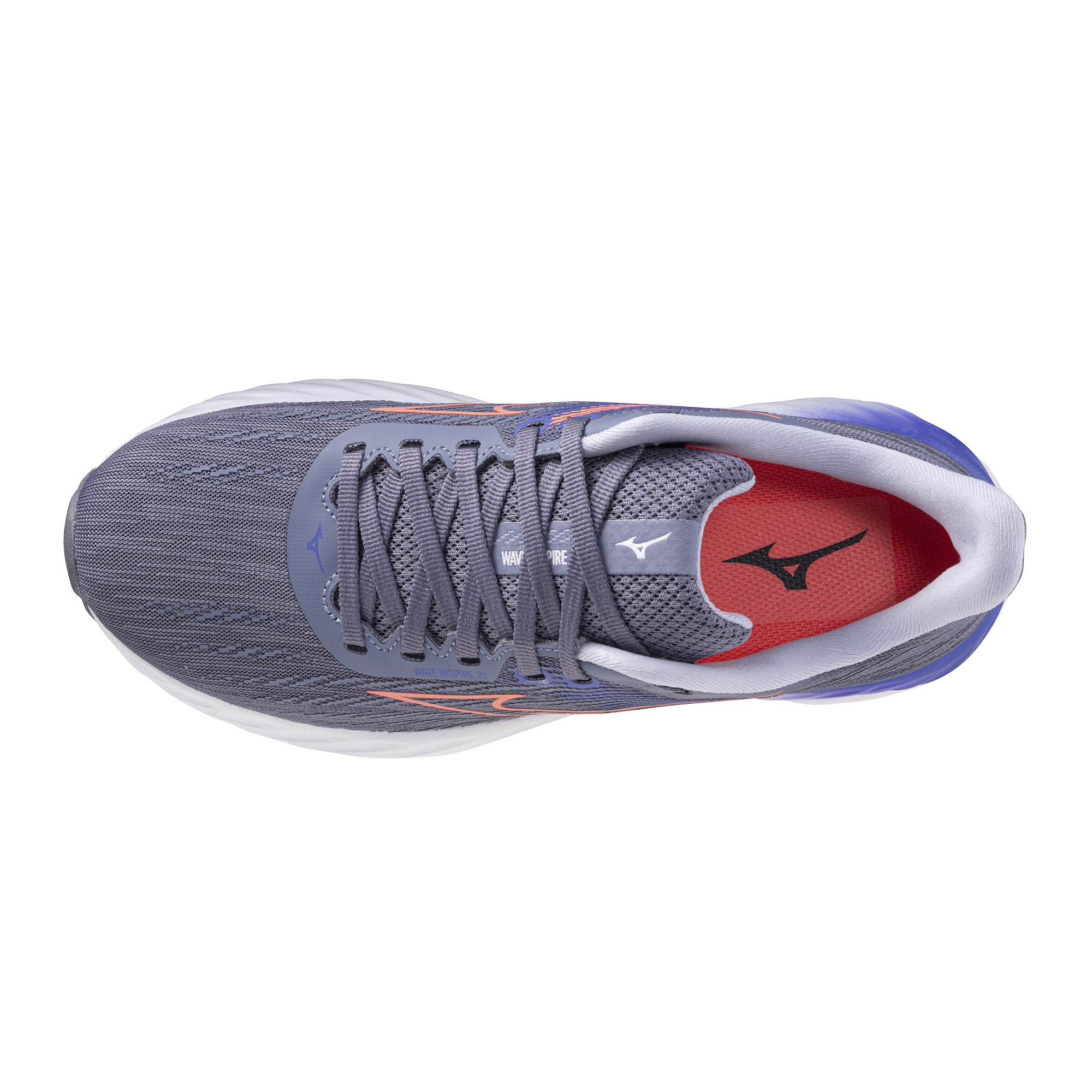 נעלי ריצה נשים דגם WAVE INSPIRE 21 Mizuno בצבע אפור