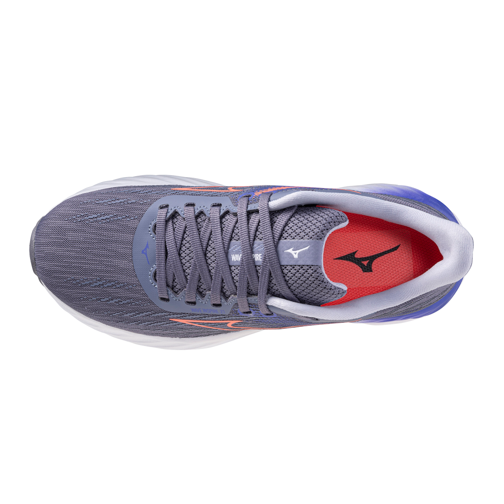 נעלי ריצה נשים דגם WAVE INSPIRE 21 Mizuno בצבע אפור