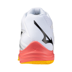 נעלי כדורעף יוניסקס דגם THUNDER BLADE Z MID Mizuno בצבע כתום/לבן