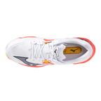 נעלי כדורעף יוניסקס דגם WAVE LIGHTNING Z8 Mizuno בצבע כתום/לבן