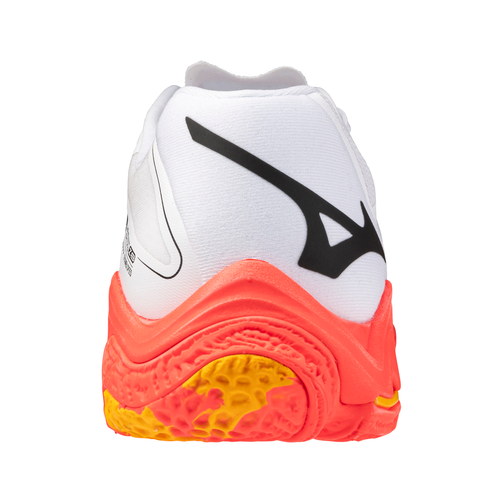 נעלי כדורעף יוניסקס דגם WAVE LIGHTNING Z8 Mizuno בצבע כתום/לבן