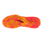 נעלי כדורעף יוניסקס דגם WAVE LIGHTNING NEO 3 Mizuno בצבע כתום/לבן