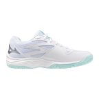 נעלי כדורעף נערים/נערות דגם MIZUNO LIGHTNING STAR Z7 Jr בצבע לבן תכלת