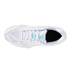 נעלי כדורעף נערים/נערות דגם MIZUNO LIGHTNING STAR Z7 Jr בצבע לבן תכלת